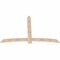 Ekena Millwork Bellingham Smooth Timber Gable Bracket, Douglas Fir, 84"W x 56"H x 1 1/2"D x 5 1/2"F, 16/12 Pitch GBW084X56X0206BEL00SDF - alternate 3